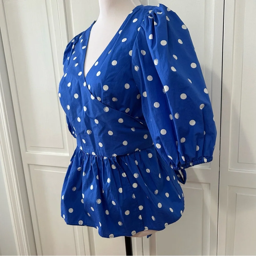 Lilly Pulitzer Kara Cotton Wrap Top 